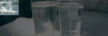 cups of water on top of an adult diaper