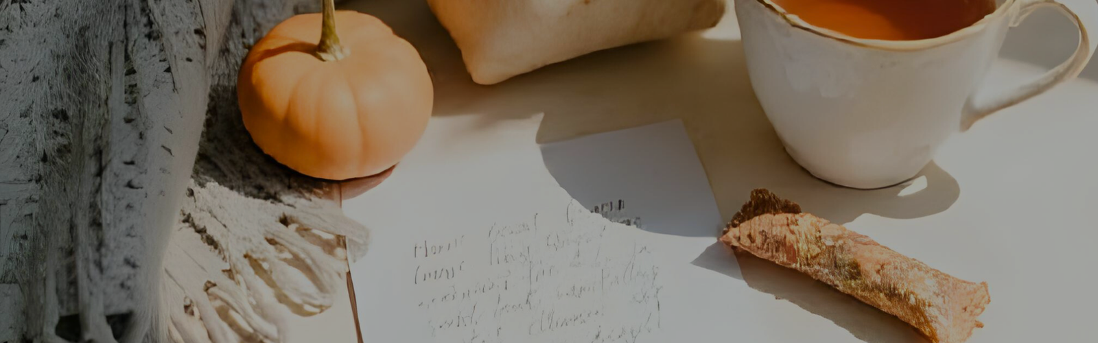 note of gratitude in fall