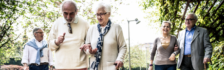 old people walking