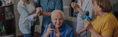 old people having fun