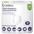 UnderX pull-up underwear medium size 40 count