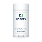UnderX Anti-Chafing Balm Stick | Zinc Oxide Free (2.36 oz)
