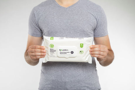 Underx Disposable XL Washcloths | UnderX Incontinence Products